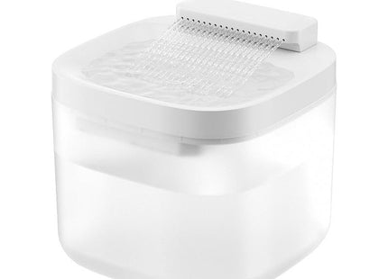 Automatic Cat Water Fountain with Ultra-Quiet Pump | Activated Carbon Filter for Clean Drinking Water (Vanila Frost, 3L)