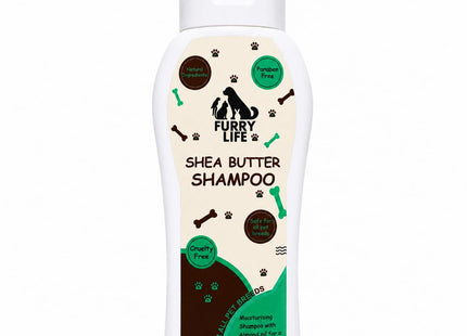Furry Life Pet Shampoo for Dogs & Cats | Oatmeal Soothing Formula | Relieves Dry & Itchy Skin, Gentle Cleansing & Coat Care | Pet Shampoo for All Breeds -(200 ML)