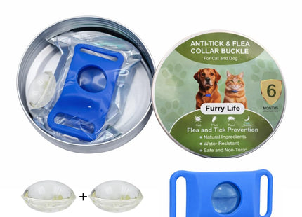 Natural Flea & Tick Prevention Tag for Dogs & Cats | Waterproof Pet Pendant