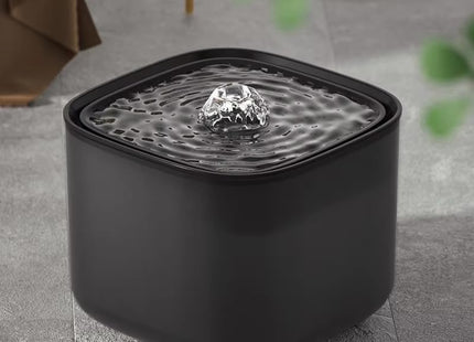 Pet Water Fountain Super Silent | All Pets Indoor (Anthracite Grey, 3L)