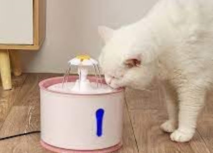 Furry Life Pet Water Fountain Super Silent - Water Fountains for All Pets Indoor - Suitable for Cats, Birds, Rabits and Dogs