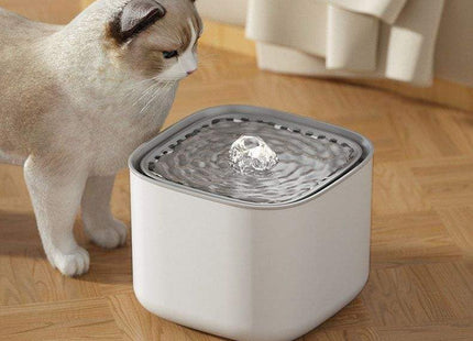 Furry Life Automatic Cat Water Fountain with Ultra-Quiet Pump | Activated Carbon Filter for Clean Drinking Water