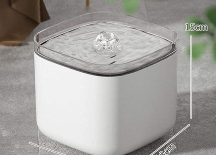 Pet Water Fountain Super Silent | All Pets Indoor (Moonstone White, 3L)