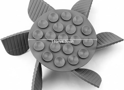 Slow Feeder Dog Bowl Insert with Suction Cups-Rotatable Silicone Pet Feeding Supplies for Slow Eating, Anti-Choking Dog Bowl Attachment for All Dogs