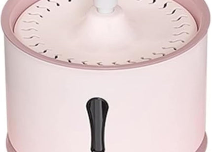 Flower Pet Water Fountain | Super Silent | All Pets (Pink, 2L)
