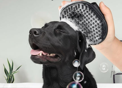 Pet Grooming Brush Combo | Self-Cleaning Slicker Brush, Deshedding Rake & Rubber Grooming Brush | Dog & Cat Hair Removal Tool for Short & Long Fur