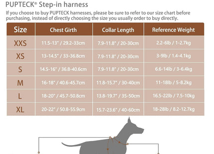 PUPTECK Adjustable Dog Harness Collar and Leash Set Step in No Pull Pet Harness for Small Medium Dogs Puppy and Cats Outdoor Walking Running, Soft Mesh Padded Reflective Vest Harnesses, Halloween, XS