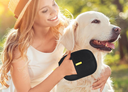 Pet Double Sided Grooming Gloves,Static Removal Gloves for Pet Hair,Multi-Function,For Washing,Hair Removal,Beauty,Sofa,Bed Sheets,Clothes,Suitable for Cats and Dogs
