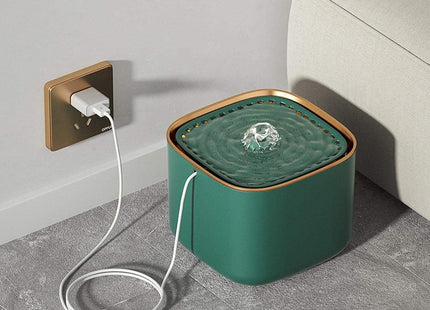 Pet Water Fountain Super Silent | All Pets Indoor (Deep Turquoise, 3L)