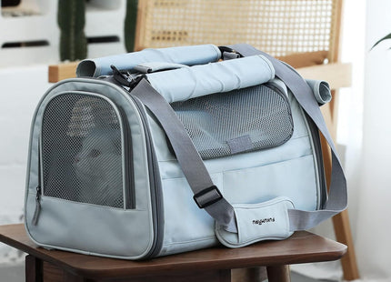 Cat Backpack, Large-Caliber Pet Carrier, Breathable Travel Bag with Non-Slip Bottom, Portable Pet Supplies for Small & Medium Cats, Dogs & Other Animals