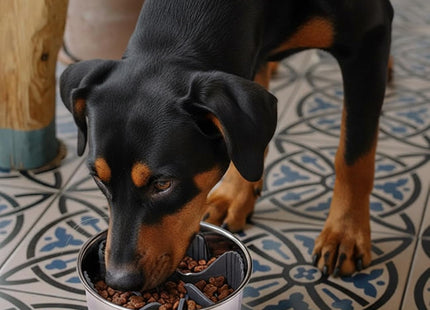 Slow Feeder Dog Bowl Insert with Suction Cups-Rotatable Silicone Pet Feeding Supplies for Slow Eating, Anti-Choking Dog Bowl Attachment for All Dogs