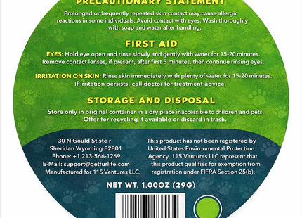 FurLife Green Pet Tag – Calming & Flea and Tick Prevention Pendant for Dogs & Cats | Waterproof Collar Tag | Safe for All Breeds