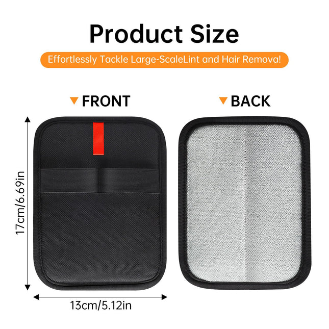 1 Pcs Static Pet Hair Remover Gloves, Reusable Electrostatic Pet Cat Dog Hair Removal Grooming Gloves Brush Tool for Couch, Furniture, Carpet, Car Seat